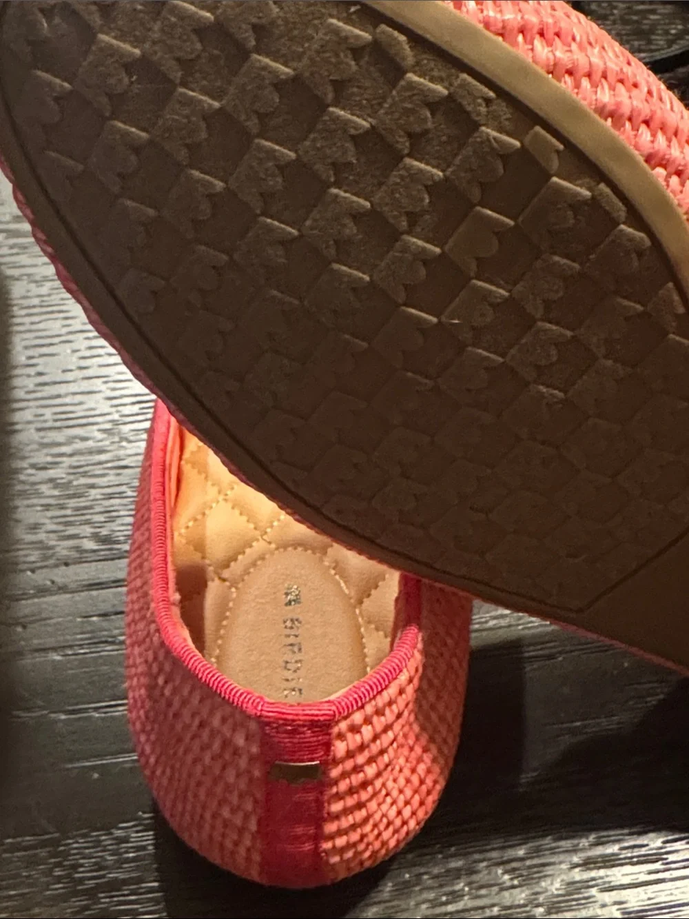 Birdies  Woven raffia Slip-On Loafers for Women